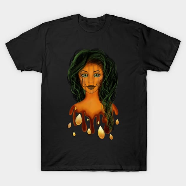 Pumpkin Queen T-Shirt by Ocular Deceptions 